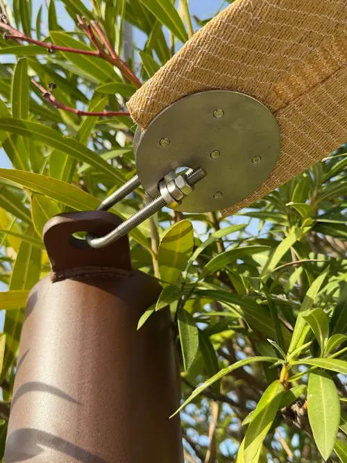 imagen instalación de vela tensada