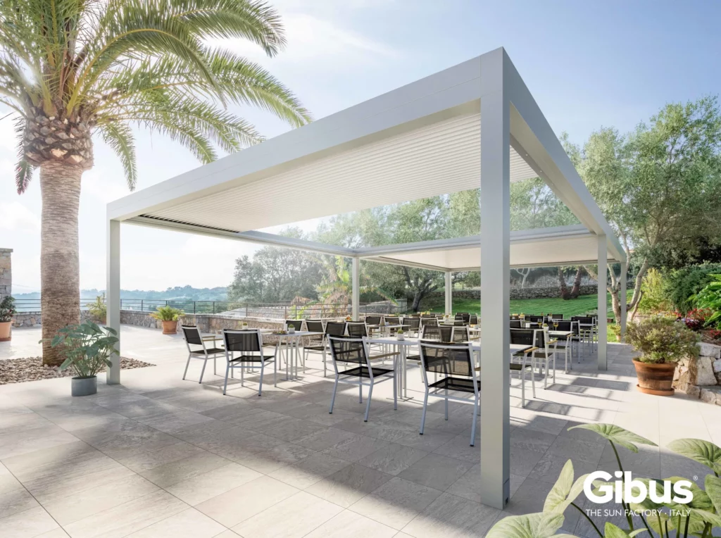 imagen pérgola bioclimática med sway