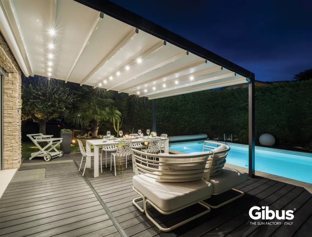 imagen pergola inclinada